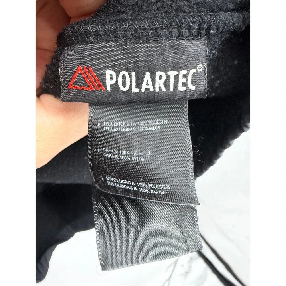 The North Face Denali Fleece Jacket Girls XL Black Polartec Full Zip